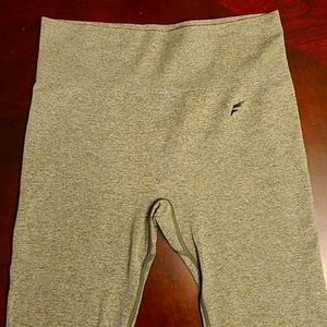 Grey Seamless Flag nor Fail Leggings